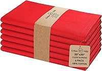 Vista 27 de Urban Villa - Juego de 12 servilletas de tela de 50x50 centímetros 100% algodón, servilletas lavables, suaves, duraderas, reutilizables