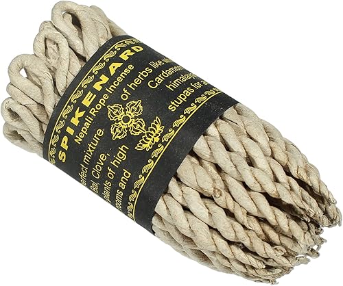 Shamans Market Incienso de cuerda Nepalí Spikenard - 45 unidades (45 piezas, 1 paquete)