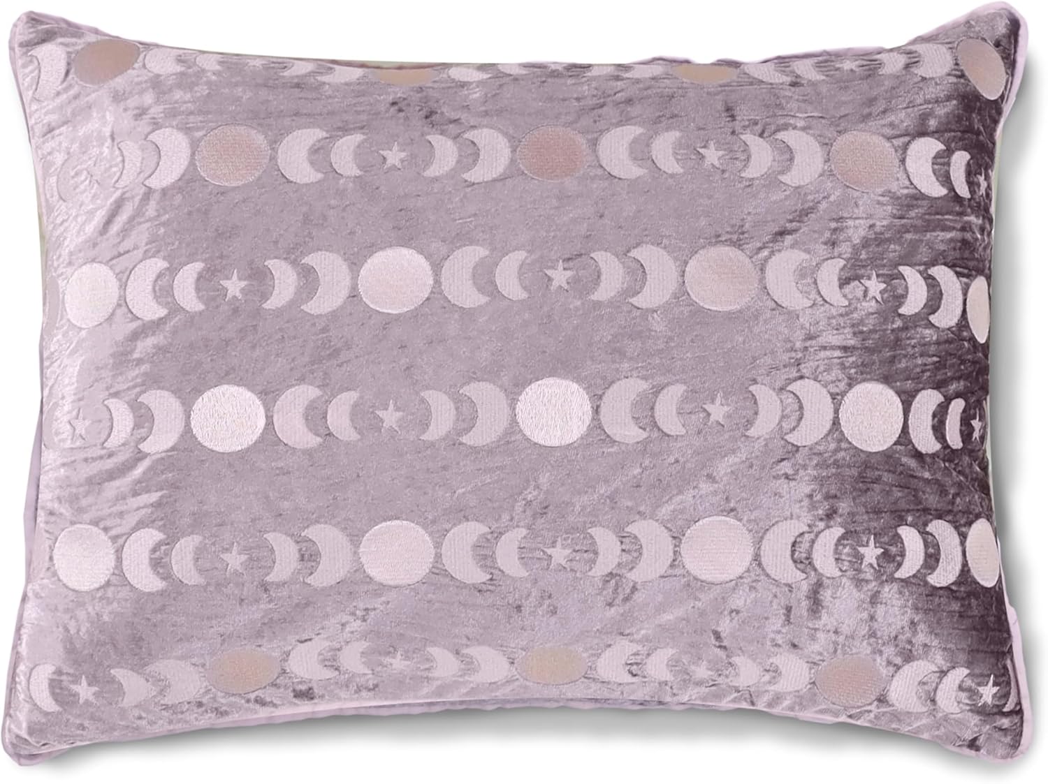 Lemon Tree Moon Phases Medium Purple/Pink Decorative Pillow