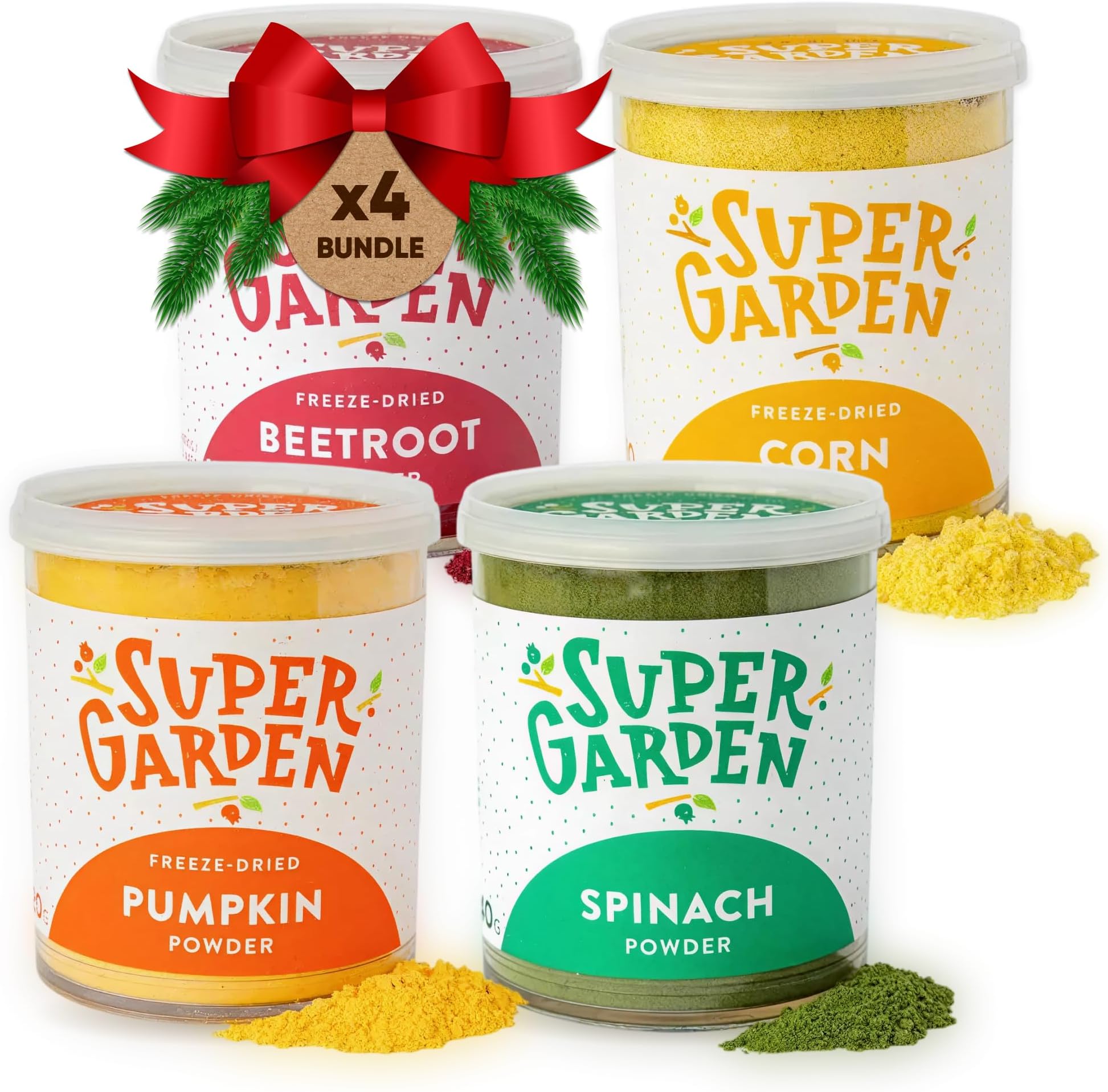 Freeze Dried Beetroot, Corn, Pumpkin, Spinach Powder | 100% Natural, No Sugar added, Gluten Free | Nutritious Freeze Dried Food | Space and Astronaut Food Gift Set for Birthday, Party | 15.16 oz