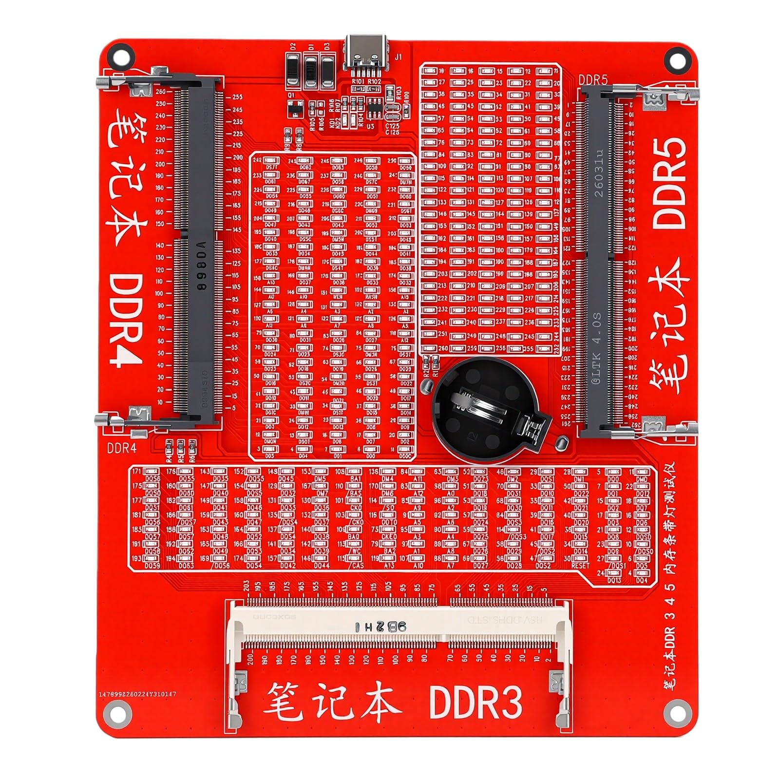 VBESTLIFE RAM Speichertester für Laptop DDR3, DDR4, DDR5