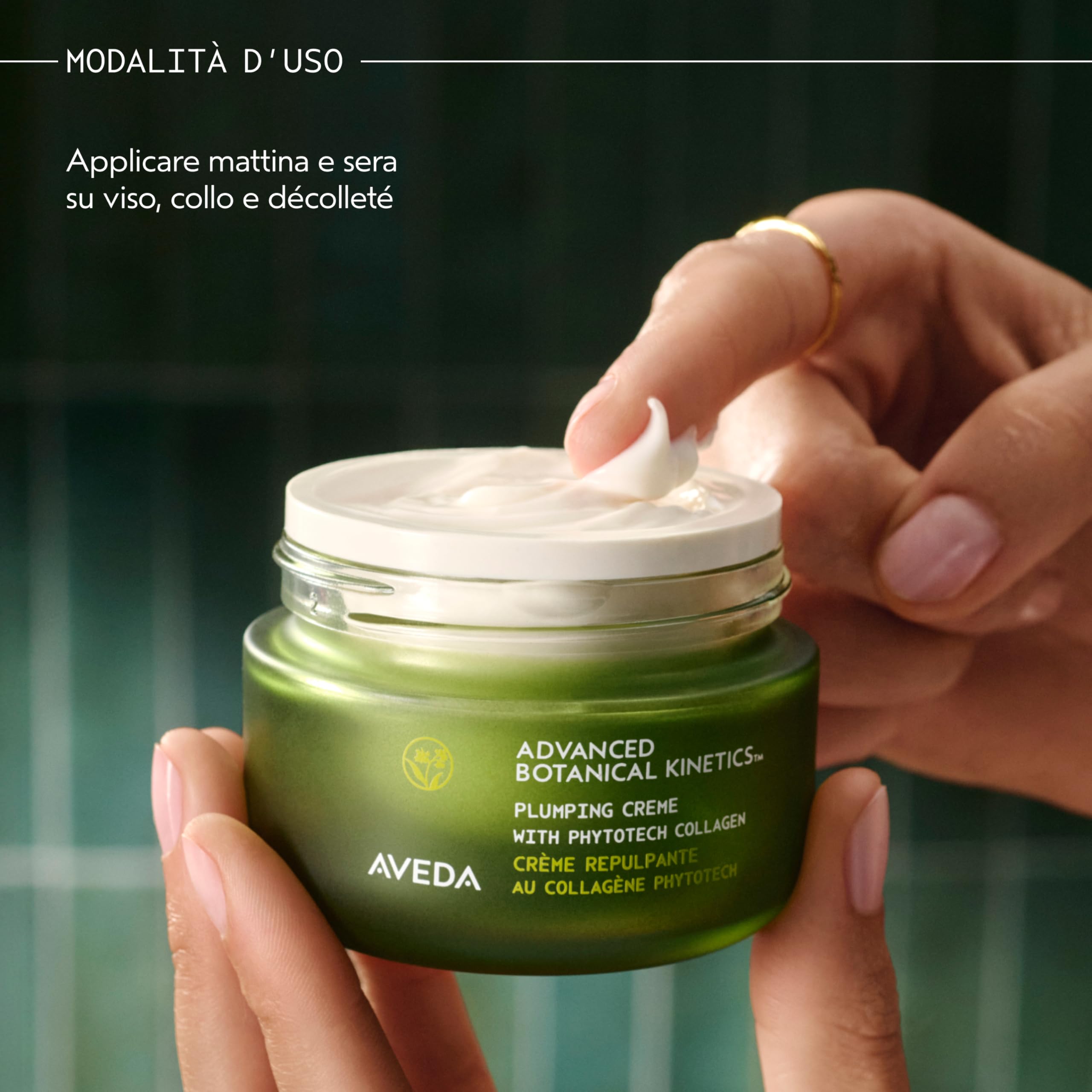 Aveda Advanced Botanical Kinetics™ crema rimpolpante - Crema multi-azione - Rimpolpa la pelle - Riduce visibilmente le rughe - Per tutti i tipi di pelle