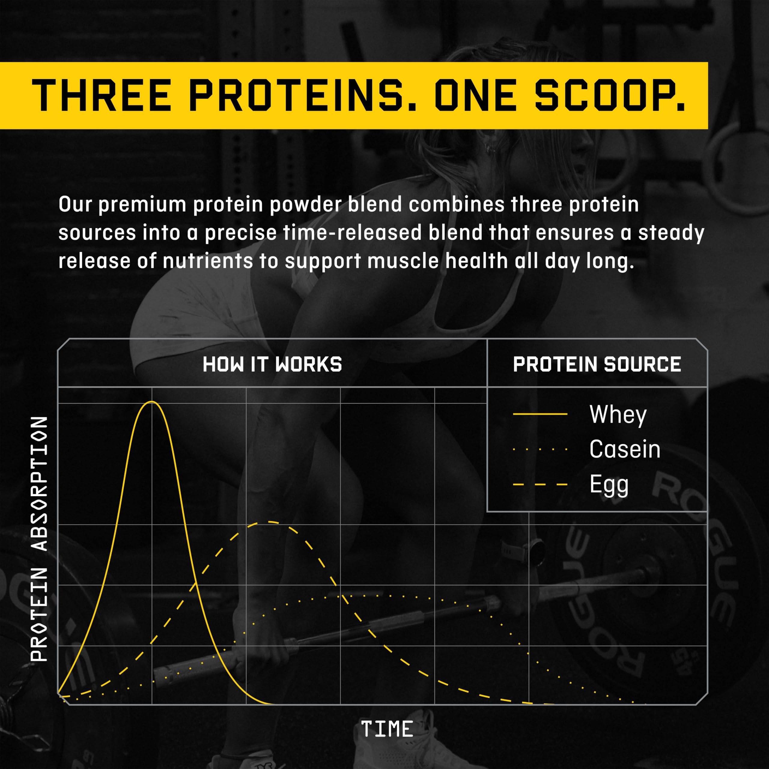 Jocko Fuel Whey Protein Powder, Banana Cream | 28 Servings — Amazon image 3