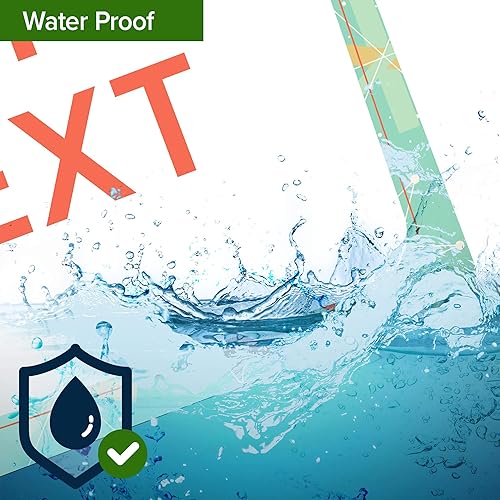 Miniatura 765 de My Sign Center - Letrero personalizado, 11 colores de fuente, 13 estilos de fuente, 4 opciones de agujero, 22 tamaños, 8 x 32 pulgadas, sin óxido,