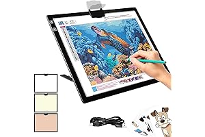 Rechargeable Light Box with Canvas Enlargement and Tracing