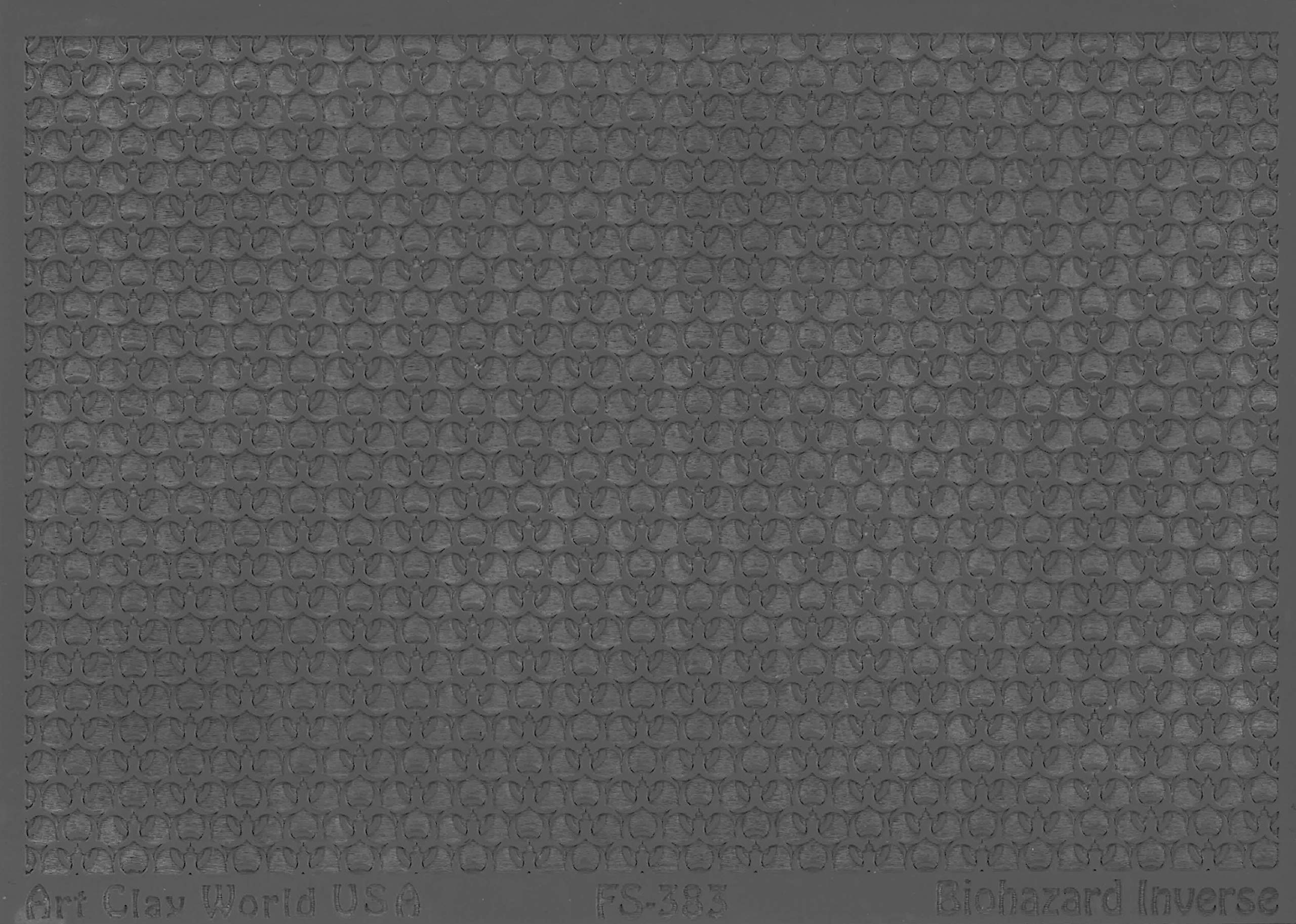 FlexiStamps Texture Sheets Biohazard Inverse Design - 1 Pc.