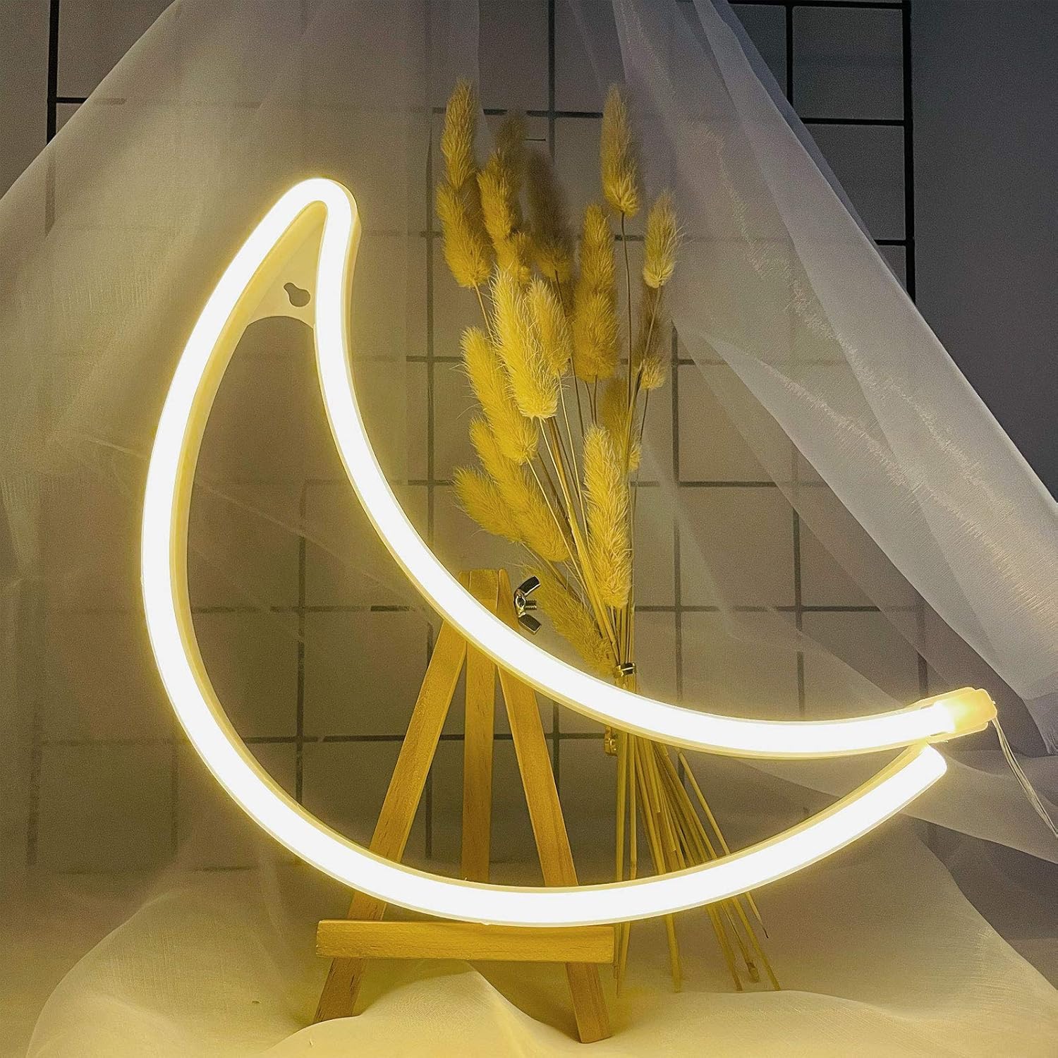 Chronos Neon Sign Wall Hanging Light – Battery & USB Operated LED Light for Home, Bedroom, Living Room, Office, Bar, Restaurant, and Party Décor | 3D Art with Vibrant Illumination | Model SL220V8A