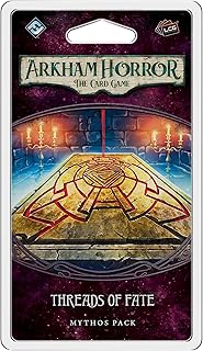 Arkham Horror The Card Game Threads of Fate MYTHOS PACK | Horror Game | Mystery Game | Cooperative Card Game | Ages 14+ | 1-2 Players | Average Playtime 1-2 Hours | Made by Fantasy Flight Games