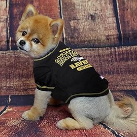 NFL Baltimore Ravens Dog T-Shirt for Pets, Size X-Small. Officially Licensed Pet Shirt with Team Logo, Soft Stretchable Comfort Fit Apparel for Dogs & Cats