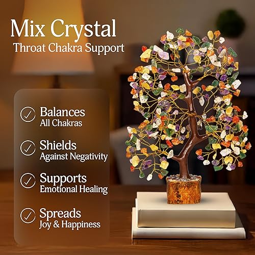 Miniatura 170 de Cristal de turmalina negra, árbol bonsái, árbol del dinero, árbol negro, árbol de la vida, árbol de la vida de chakras, regalos energéticos