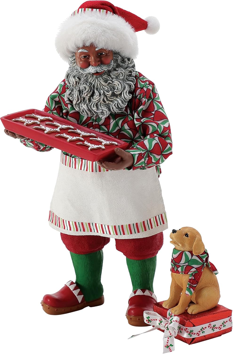 Delightful Holiday Cheer: Review of the Department 56 Possible Dreams Santa and His Pets Figurine Set