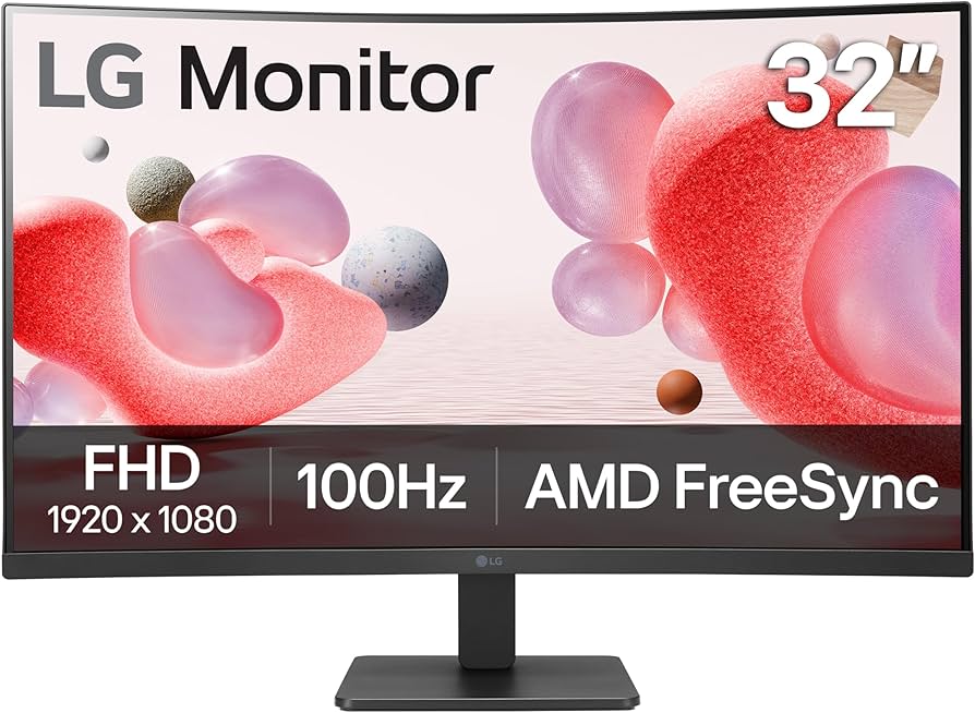 Amazon.com: LG 32MR50C-B Curved Monitor 32-Inch FHD 100Hz AMD Amazon.com: LG 32MR50C-B Curved Monitor 32-Inch FHD 100Hz AMD