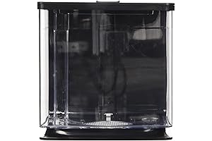 EZ Care Betta Kit, Black with LED - Marina LED Aquarium Kit