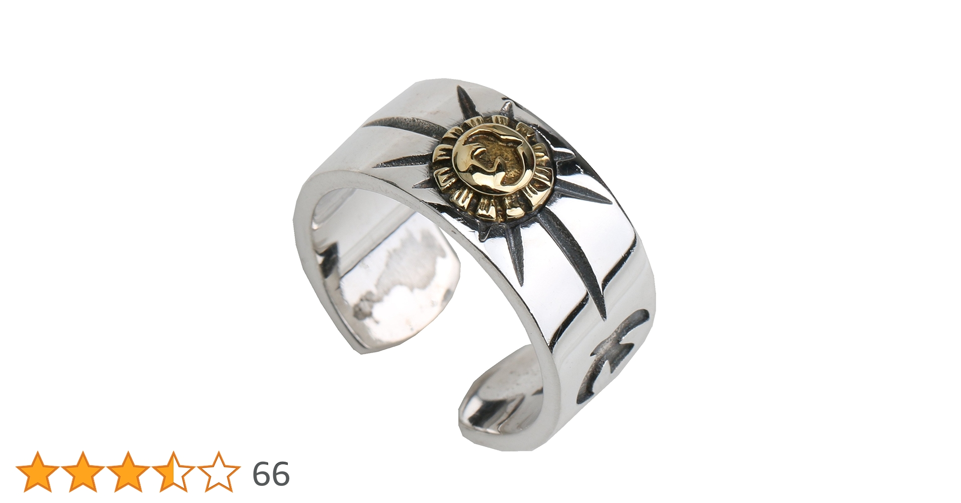 エイキスガヤ　eikisugaya イーグル リング　silver925 k18 Amazon | 「silverKYASYA」シルバー925 イーグルメタルリング