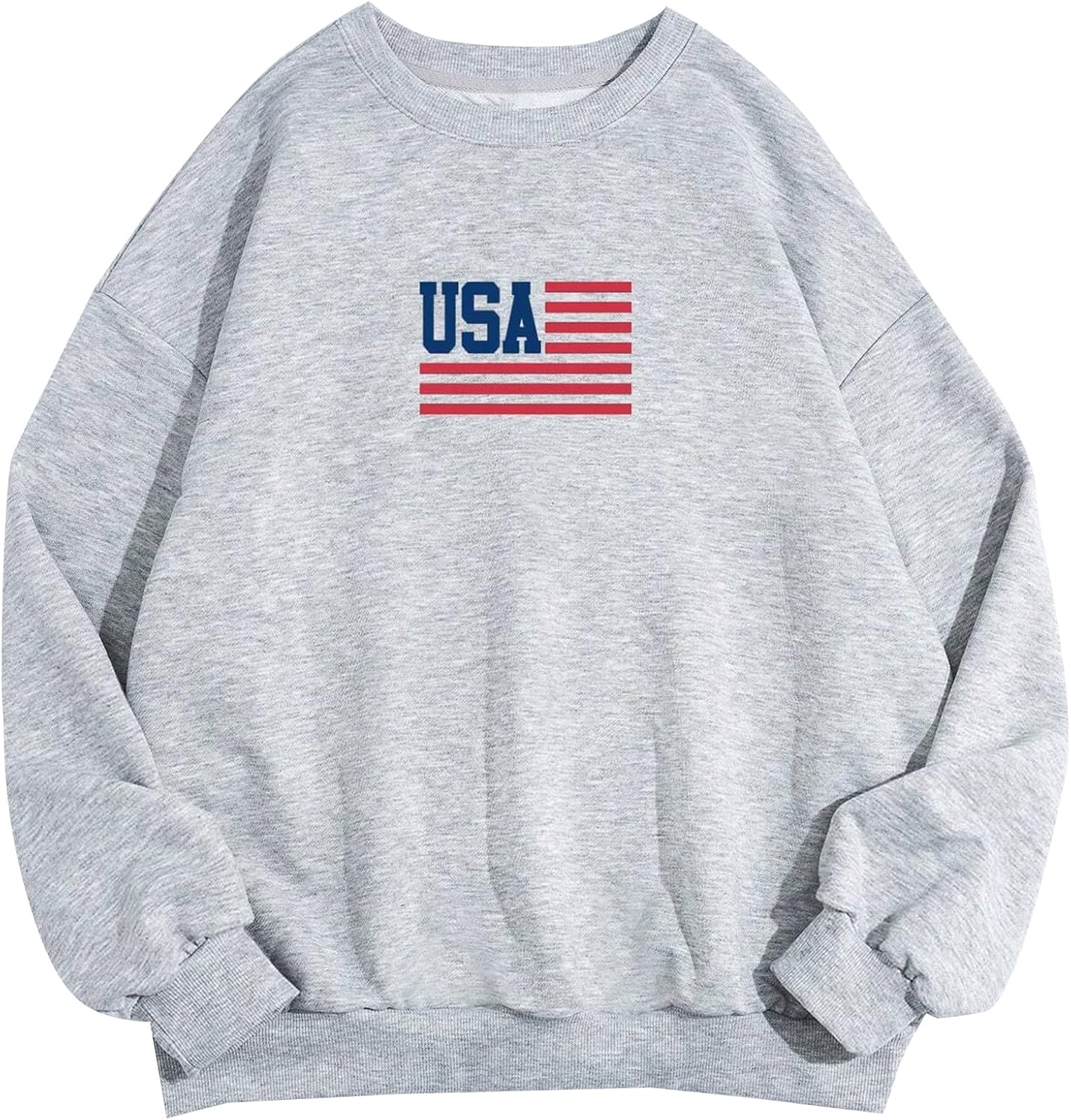Hilinker Women's Graphic Crewneck Sweatshirts Casual Loose Long Sleeve Pullover Tops
