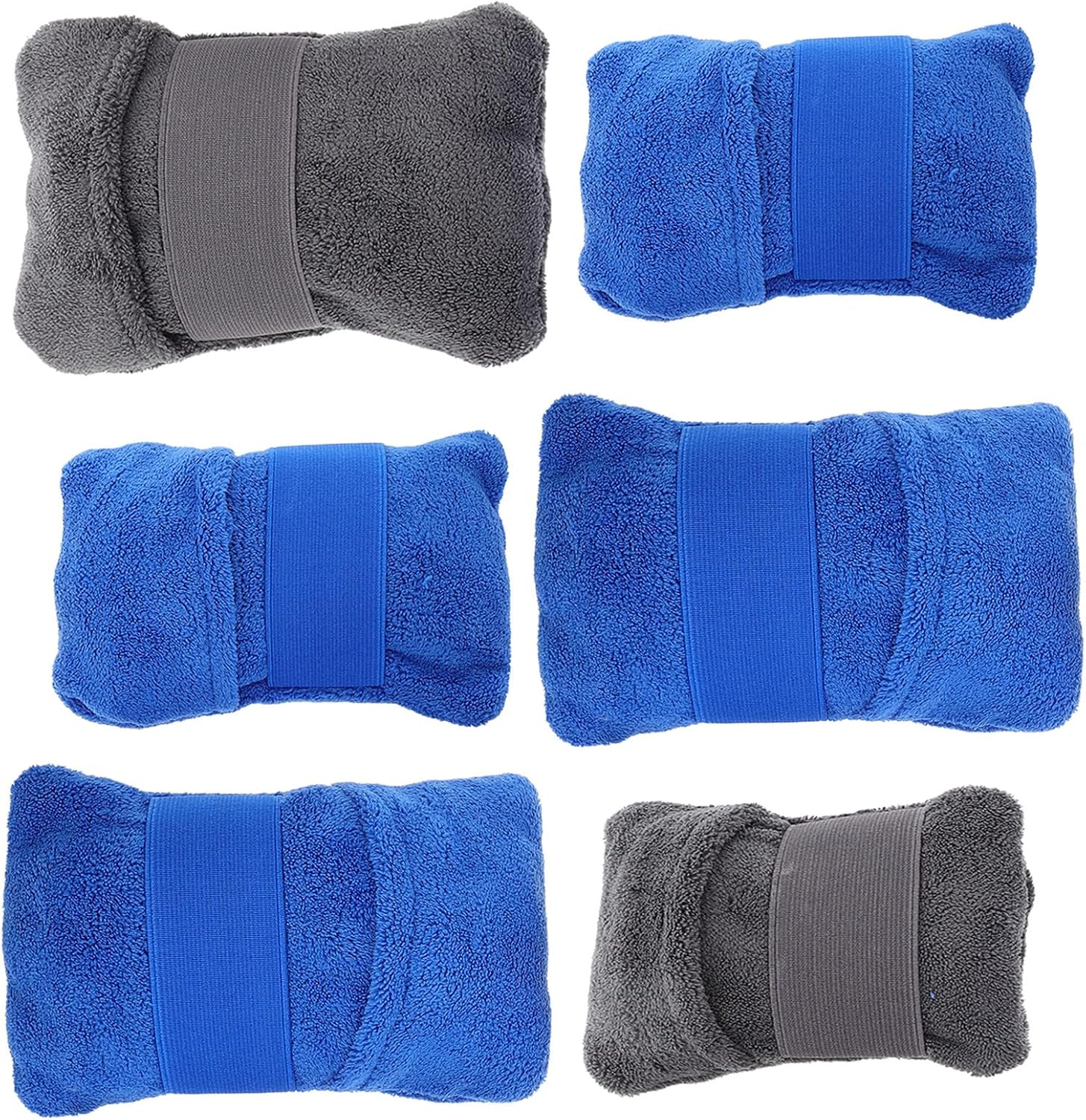 6pcs Sand Remover Mitt, Cotton Beach Cleaner Glove for Vacation