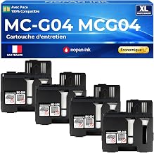 MC-G04 MCG04 5813C001 Cartouche de Maintenance Compatible pour Canon MAXIFY GX1040 GX2040 GX3040 GX4040 Pack 4 Haute capacité