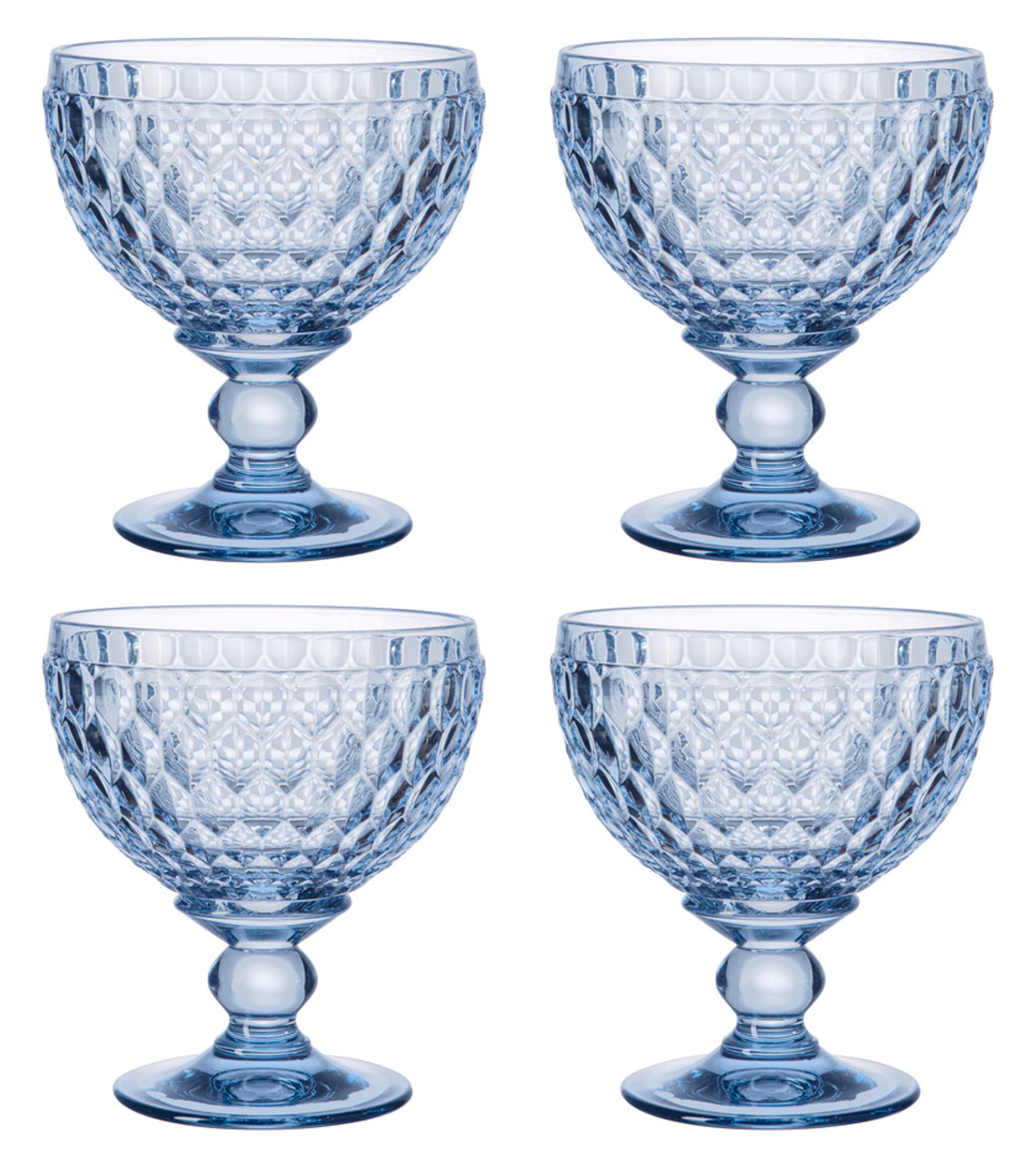 Villeroy & Boch Boston Coloured 4er Set Sektschale blau