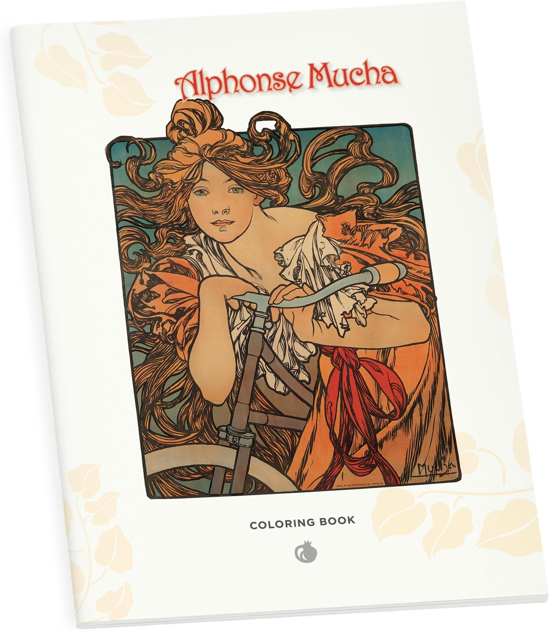 Alphonse Mucha Coloring Book