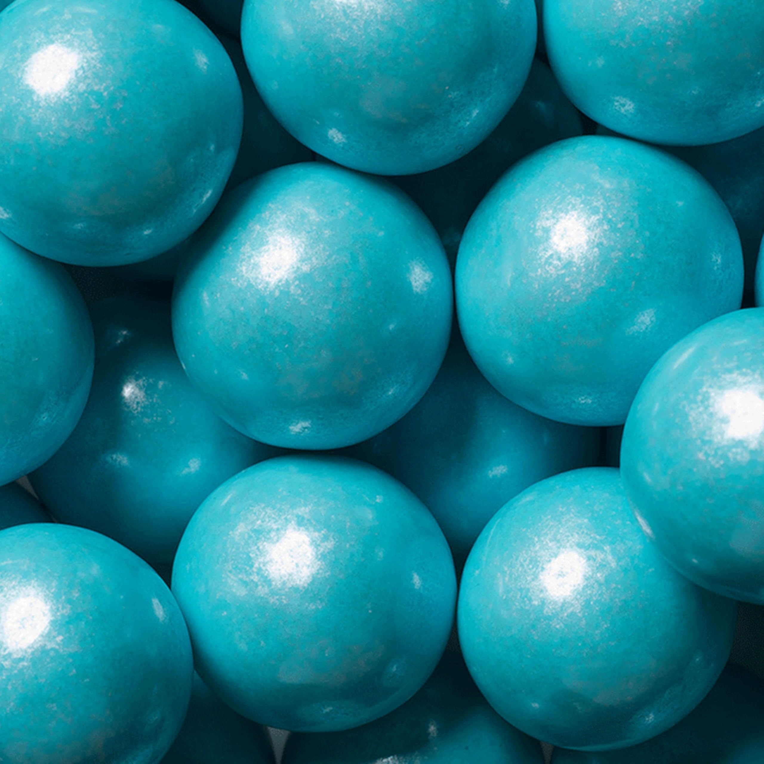 52 Pcs Light Blue Candy Gumballs 1-inch (12oz Bag)