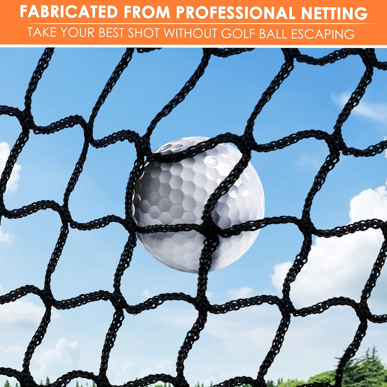 IPOW Golf Practice Net, 10x7ft Golf Hitting Training Aids Nets with Target and Carry Bag for Backyard Driving Chipping - Men Kids Indoor Outdoor Sports Game