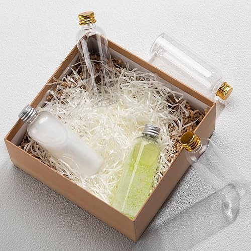 Miniatura 2 de Tekson Botellas de tamaño de viaje de 3.4 onzas, botella de enjuague bucal de viaje, recipientes rellenables para cosméticos con tapa de rosca para