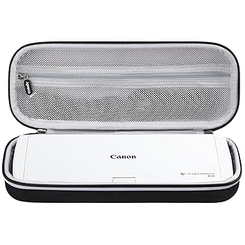 Aproca Portable Case Compatible with Canon ImageFORMULA R10 / ImageFORMULA P-215II Portable Document Scanner, Storage Hard Bag - Black (Case Only)
