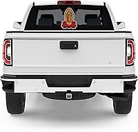 Vista 7 de Virgen de Guadalupe Calcomanía de la Virgen María (3.8 x 4.75 pulgadas)