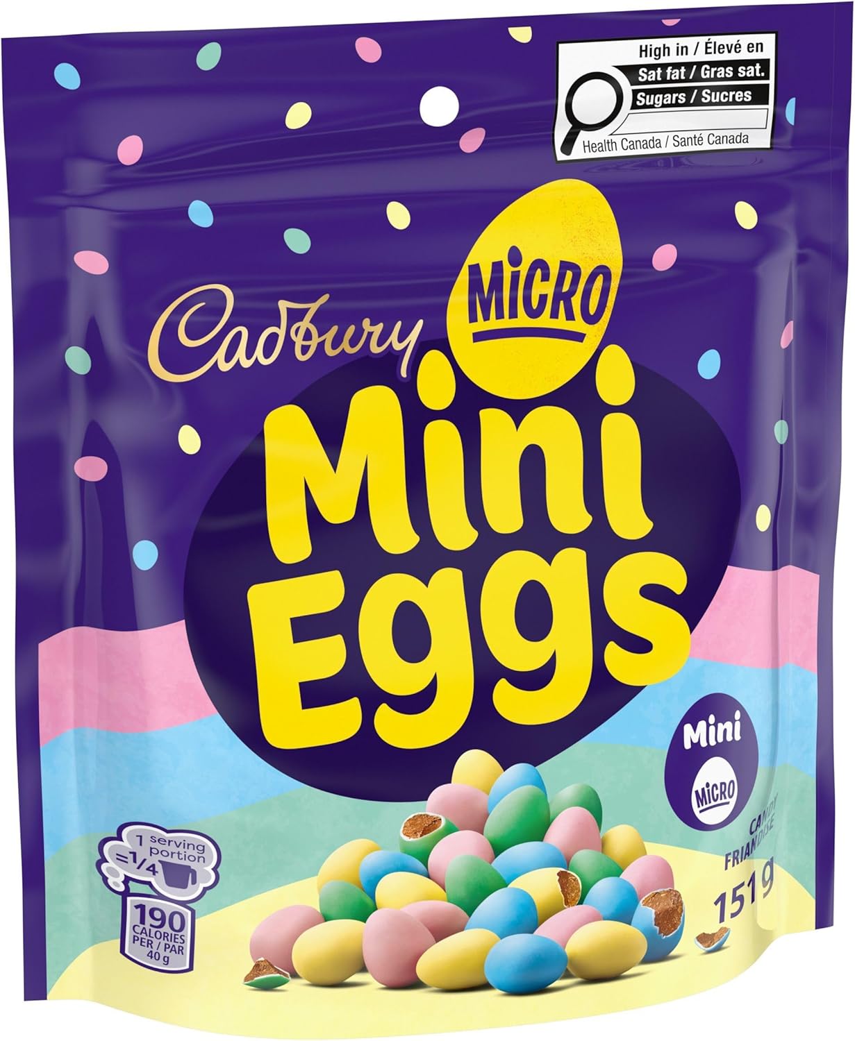 Cadbury Micro Mini Eggs, Chocolatey Candy Eggs, 151g - Image 6