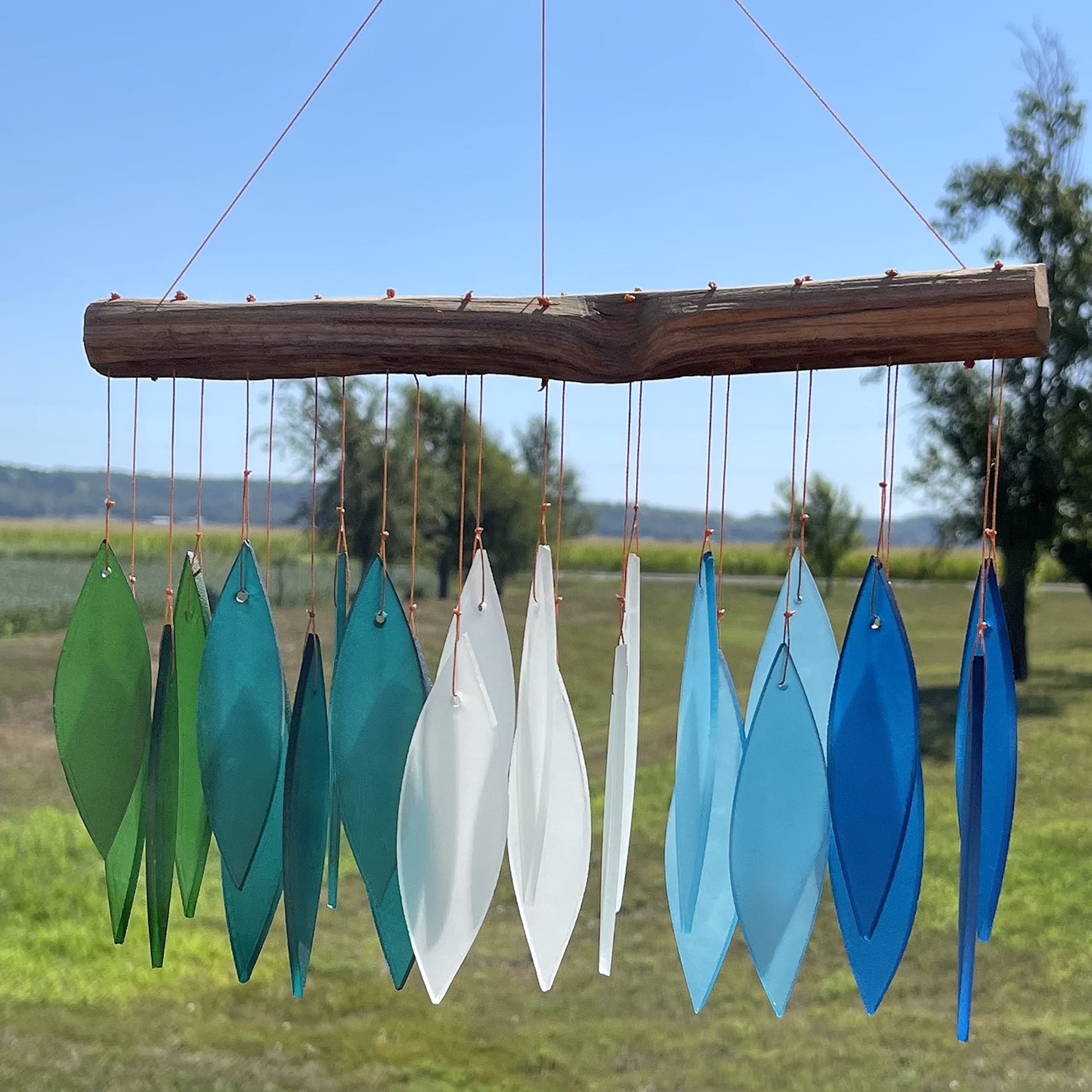 Rainbow & Treibholz Windspiel