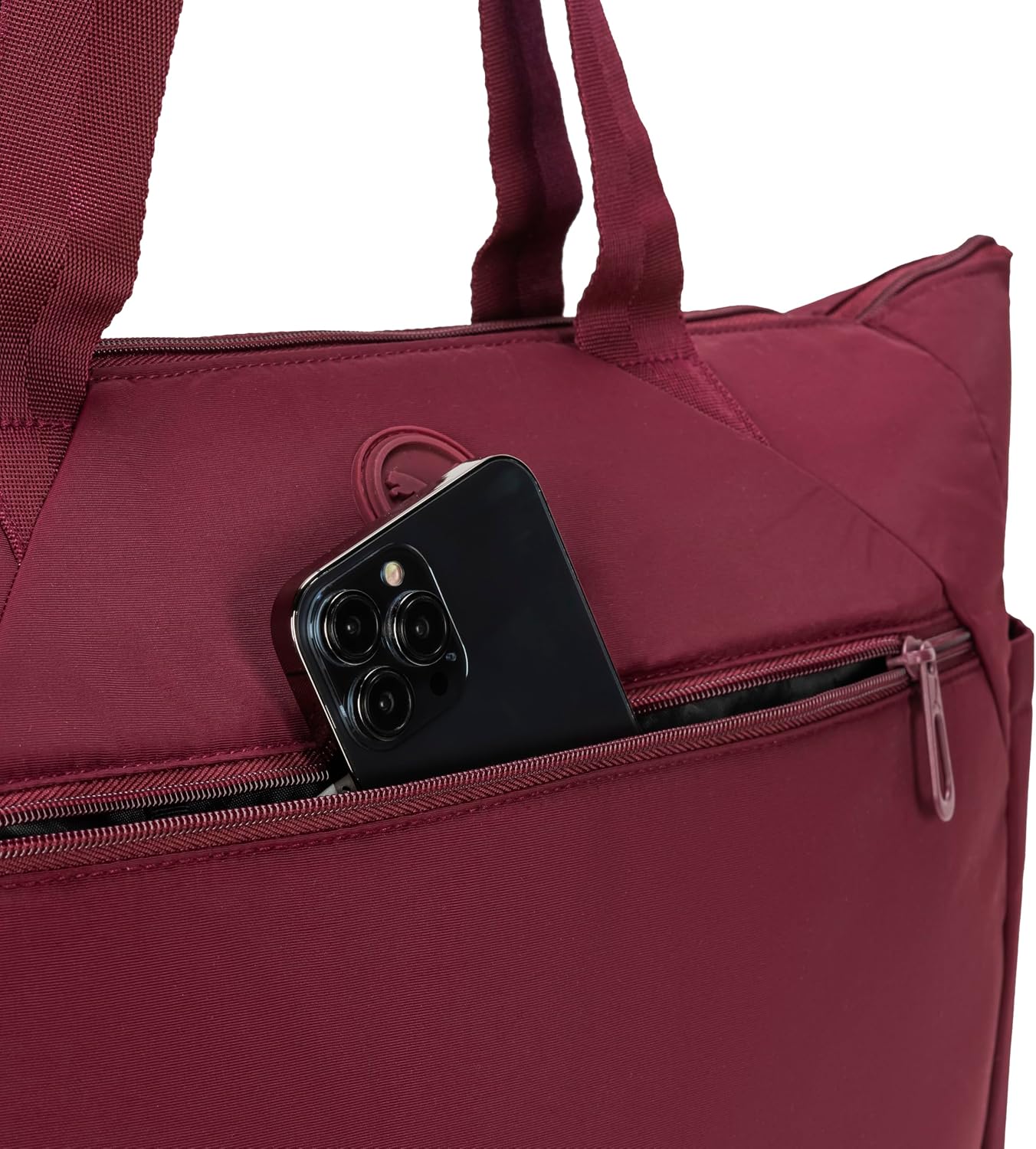 PUMA Transit Tote Bag, Durable Nylon for Travel or Daily Use, with Luggage Strap