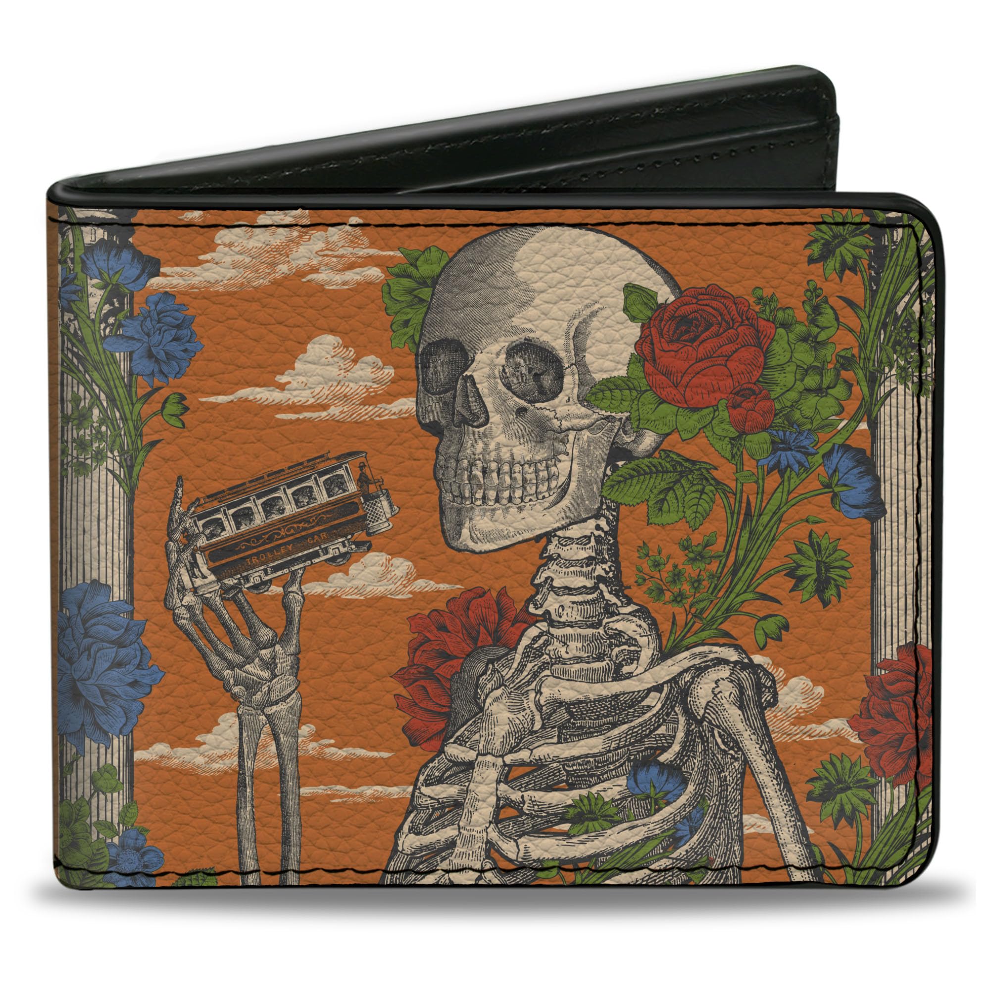 Buckle-Down Grateful Dead Wallet, Bifold, Grateful Dead Daves Picks V18 Orpheum San Francisco Cover Art, Vegan Leather