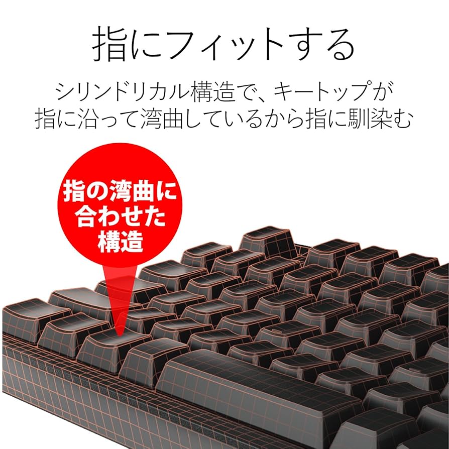 (未使用･未開封品)　エレコム キーボード 有線 プレミアムメンブレン フルキーボード 1000万回高耐久 メカニカルライク USB2ポート付 ブラック TK-FCM094HBK wyeba8q Amazon.co.jp: エレコム キーボード 有線 プレミアムメンブレン