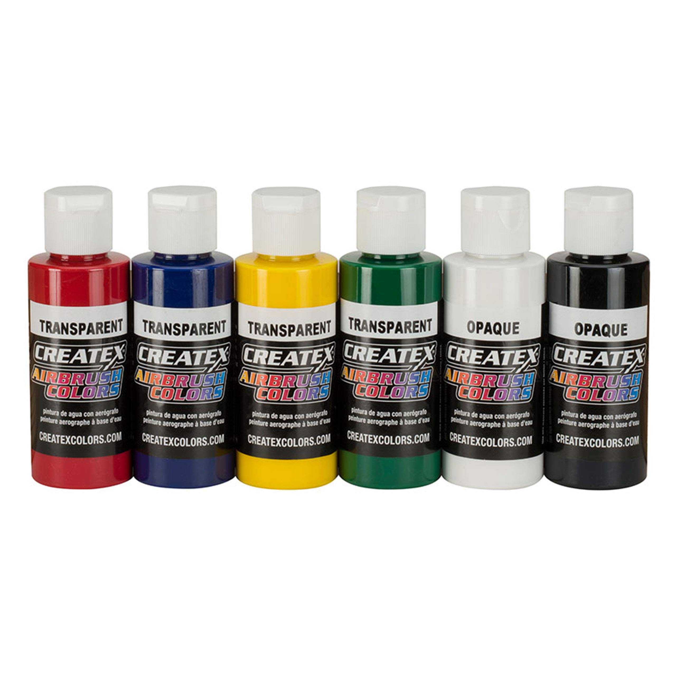Createx 'Transparent' Starter Set ( Createx Airbrush Colors ) 115199 Airbrushfarbe