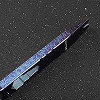 Vista 3 de Herramienta de bolsillo EDC Pry Bar,Llave hexagonal multiherramienta de titanio, destornillador, extractor de uñas, llavero abridor de botellas