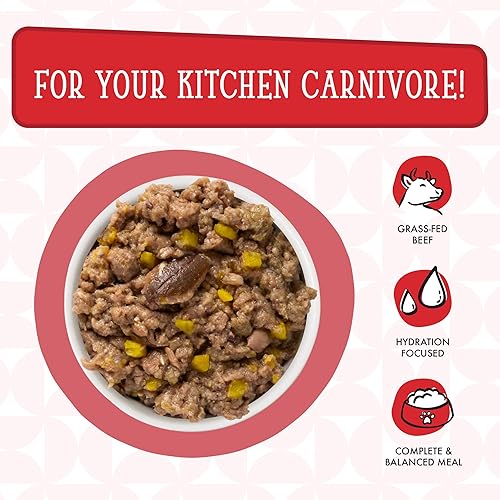 Miniatura 5 de Latas y bolsas de alimentos húmedos sin granos "Dogs in the Kitchen" de Weruva, Rojo