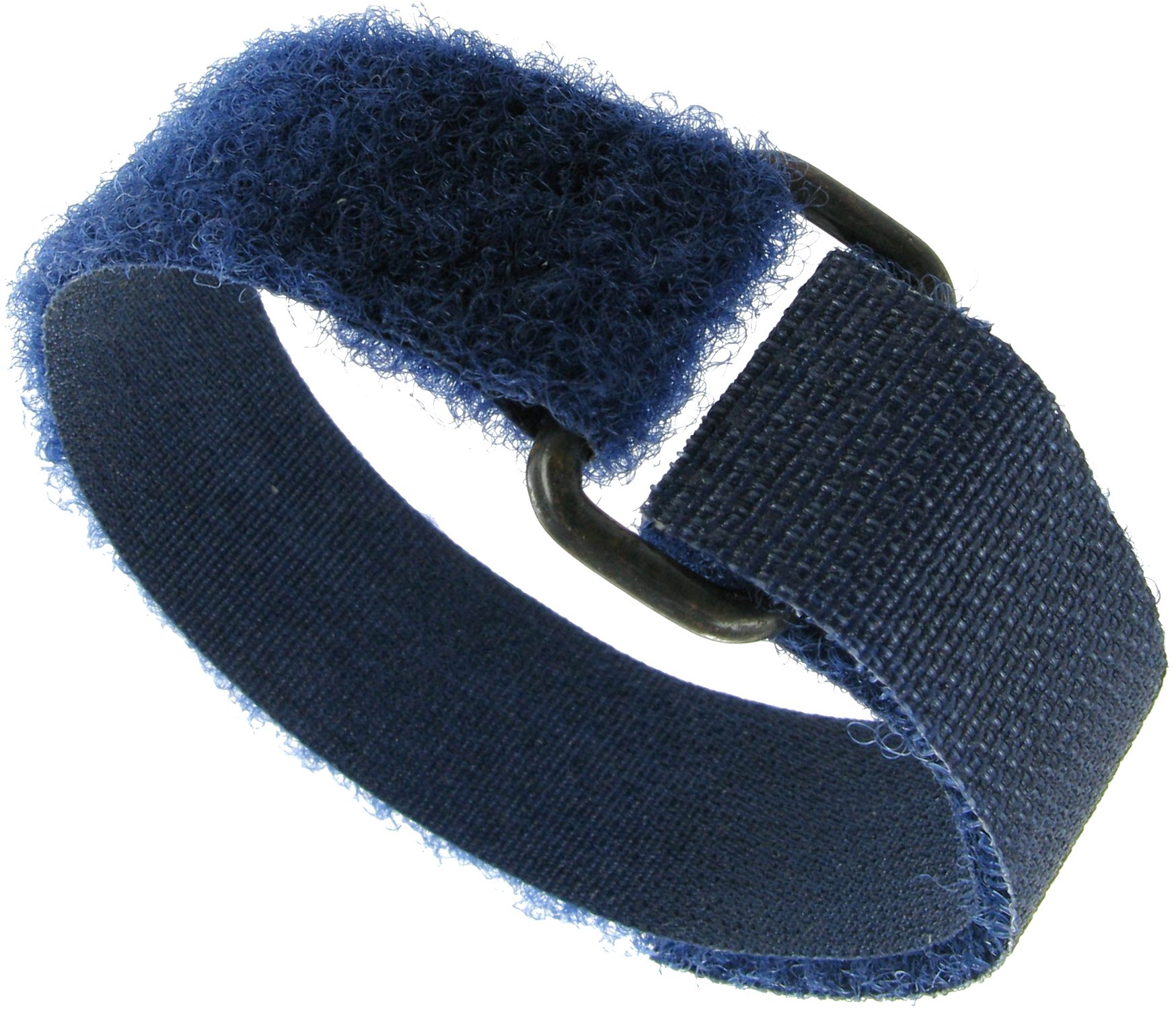 Milano 17mm Nylon Sports Wrap Navy Blue Watch Band Strap