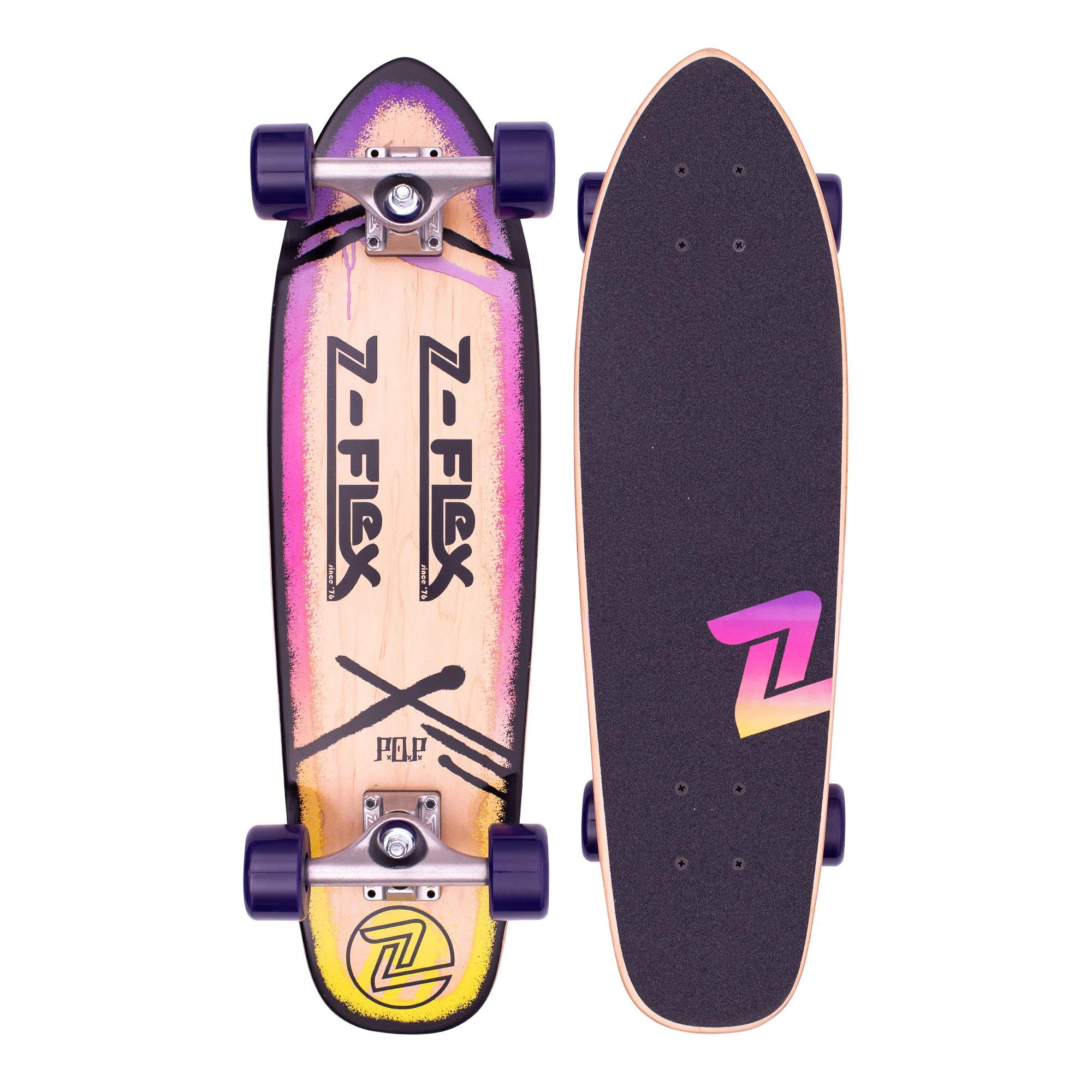 Z-Flex Skateboard - P O P 27 Purple Fade