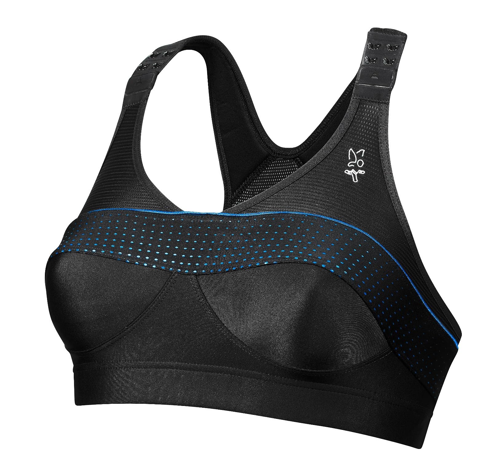THUASNE - Sujetador Deportivo Top' Strap X-Back - Sujeción Fuerte y Extrema - Diseñado para Deportes de Alto Impacto - Sujeción Patentada - Tirantes Acolchados Ajustables