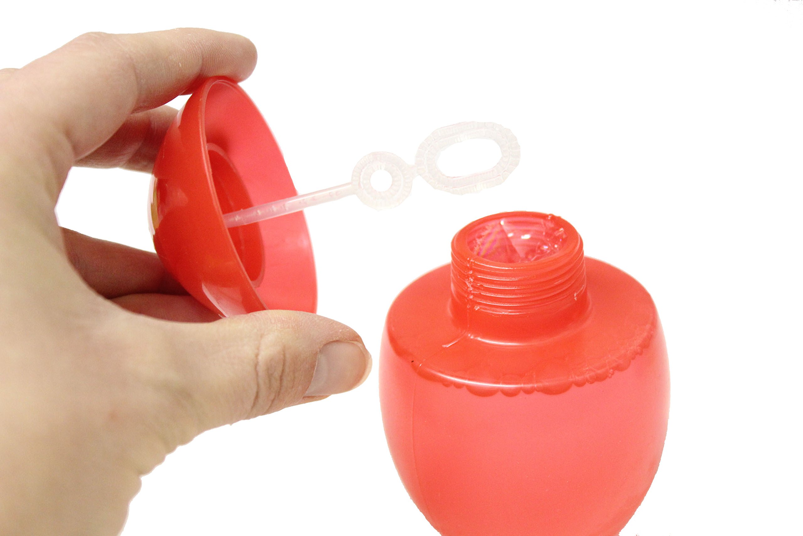 Large Easter Egg Bubbles with Wand - Perfect for Egg Hunt - Party Favors - Easter Gift