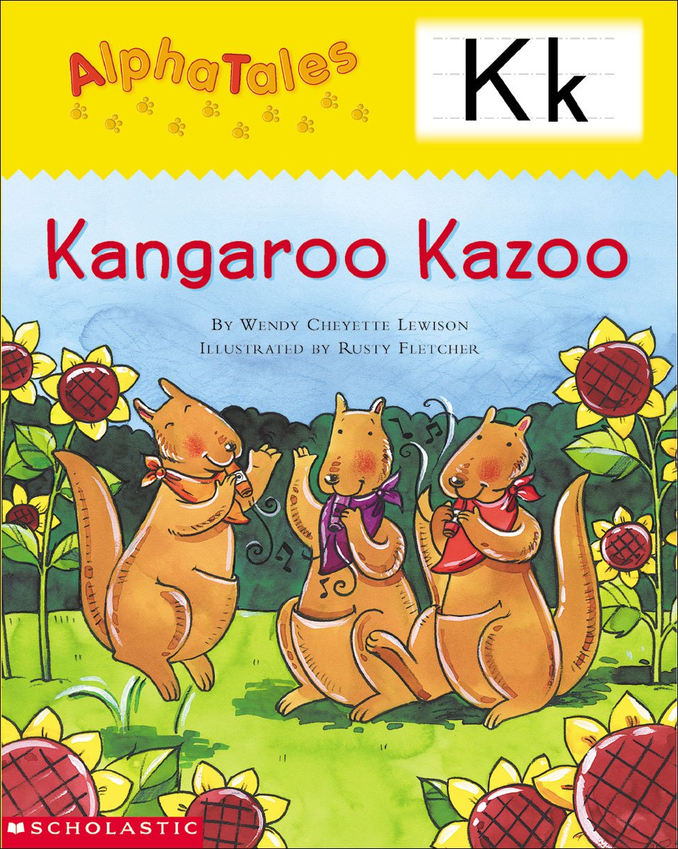 Amazon | Letter K: Kangaroos Kazoo (Alpha Tales) | Lewison, Wendy ...
