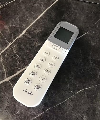 Miniatura 2 de Repuesto de control remoto para aire acondicionado Midea ComfortStar RG36FBGEF RG36F2BGEF RG36F4BGEF RG36BBGE RG36BBGCE RG36F1BGEFU1