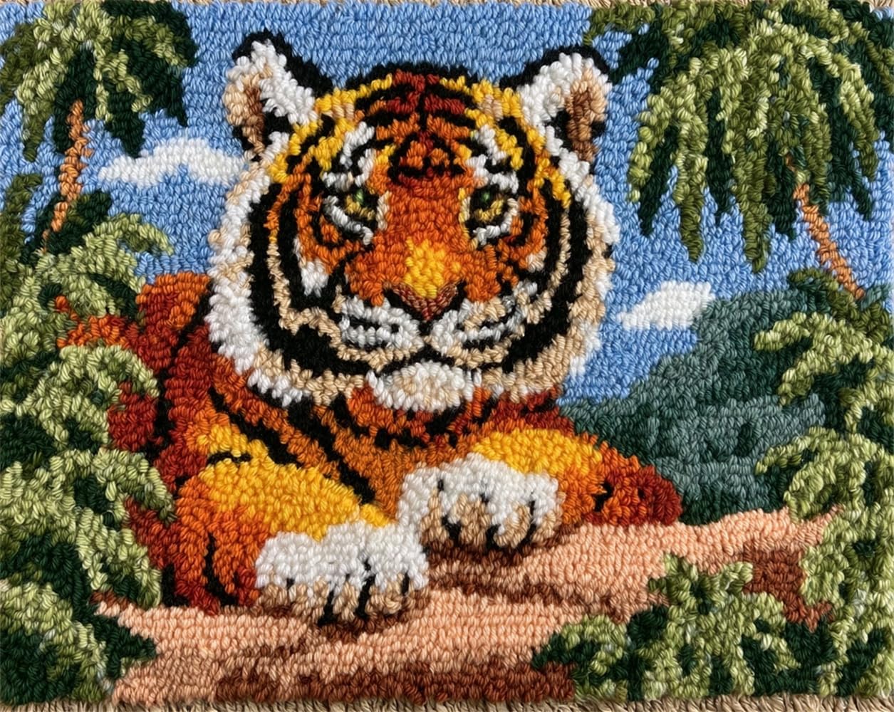 FWRTYCB Latch Hook KitsTiger