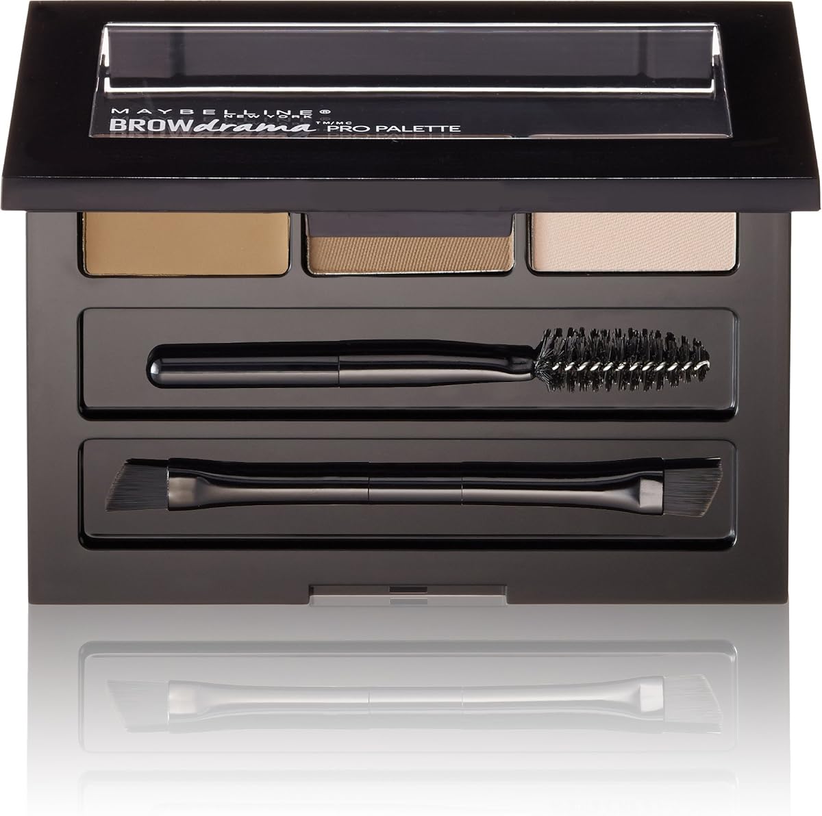 Paleta de cejas Maybelline Brow Drama Pro, rubio, 0,1 oz.