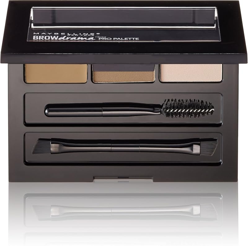 Paleta de cejas Maybelline Brow Drama Pro, rubio, 0,1 oz.