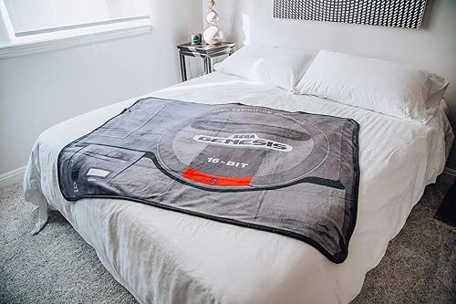 Miniatura 5 de Sega Genesis - Manta de forro polar acogedora  Manta ligera súper suave  45 x 60 pulgadas
