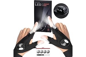 ThxToms Flashlight Gloves for Men: Hands-Free Illumination for Any Task