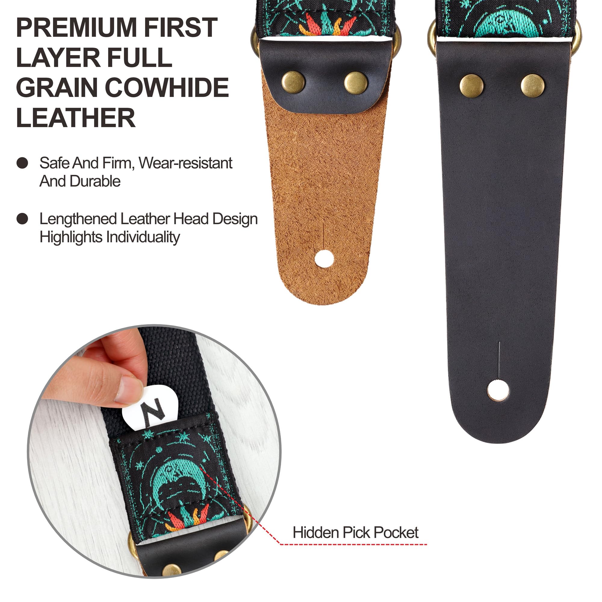 Nefelibata Guitar Strap - Image 2