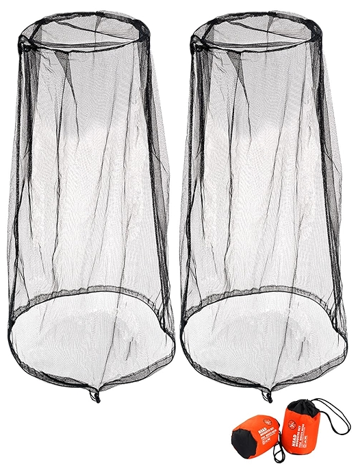 wohohoho 蚊帐头网 迷彩防蚊面罩 适用于登山钓鱼野营等户外活动