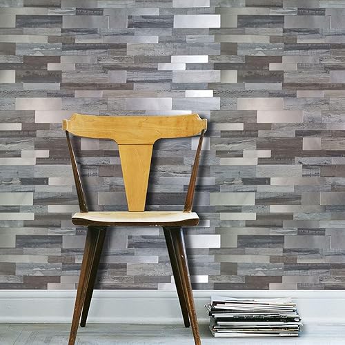 Miniatura 5 de XUANINY 10 hojas de azulejos metálicos para salpicaduras en muro, autoadhesivas, aluminio 3D, paneles de pared para cocina, baño, dormitorio, sala